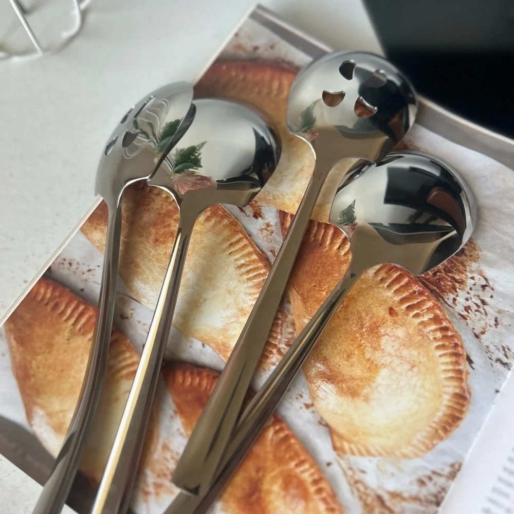 4 pcs new Elegant Silver Spoon Set